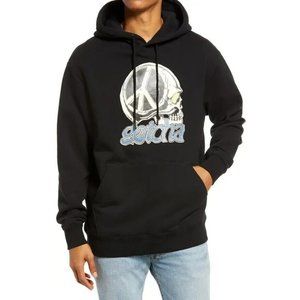 GOTCHA NWT  Men's S Black Peace of Mind Hoodie